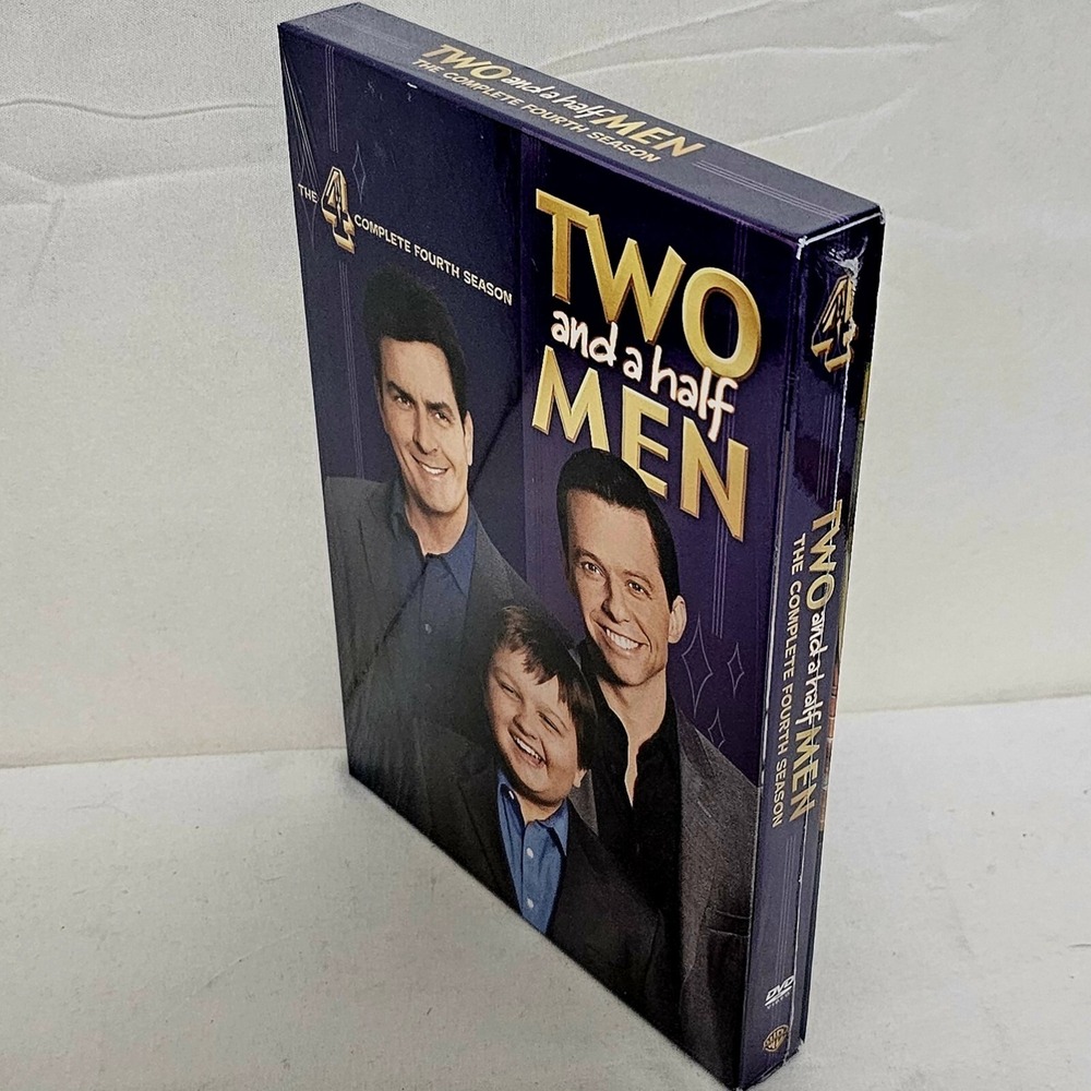 Two and a Half Men: 4 Complete Seasons 1, 2, 4, and 5 - DVD Set - Picture 5 of 6